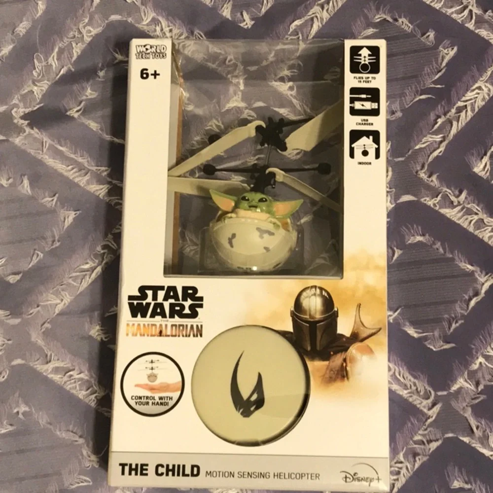 Disney Star Wars The Mandalorian motion sensing remote control helicopter NWT
